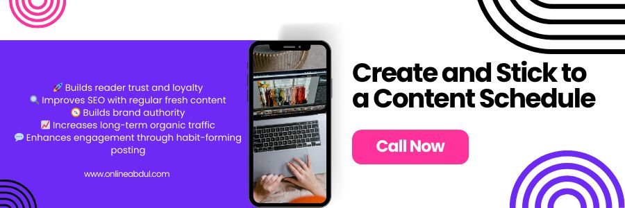 10 Common Blogging Mistakes Beginners Make & How to Avoid 4 Create-and-Stick-to-a-Content-Schedule